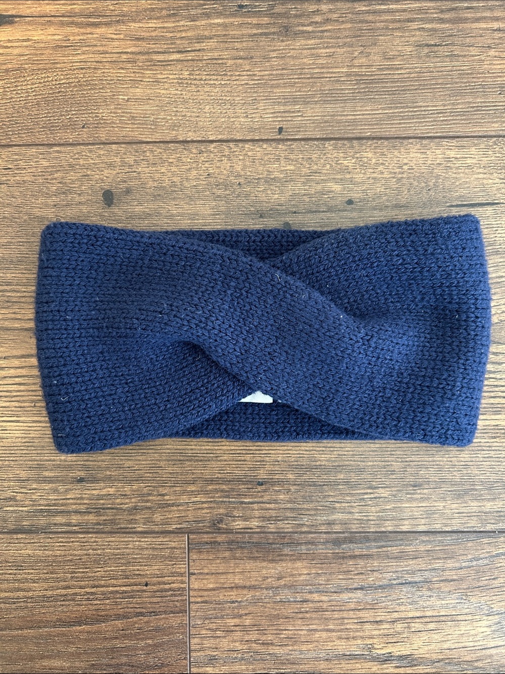 Aritzia Sunday Best Navy Knit Headband